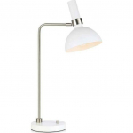 Lampa stołowa Markslojd LARRY Table 1L White/Steel (107502) | 14795-uniw | 7330024579668