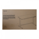 SALE OUT. Electric Height Adjustable Desk | 72 - 121 cm | Maximum load weight 50 kg | Metal | White | 24 month(s) | DAMAGED PACKAGING, DEMO | DA-90406SO | 2000001431726