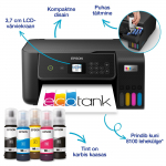 Epson all-in-one ink tank printer EcoTank L3280, black | C11CJ66426 | 8715946727257