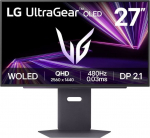 LG 27GX790A-B 27" OLED 2560x1440 Mega:1 0.03ms 275cd HDMI DP USB-C pivot 480Hz | 27GX790A-B.AEU | 8806096357484