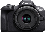 Canon | EOS R100 Mirrorless Camera + RF-S 18-45mm F4.5-6.3 IS STM Lens | 6052C013 | Megapixel 24.1 MP | ISO sensitivity (max) 12800 | Display diagonal 3.0 " | Wi-Fi | Automatic, manual | CMOS | Black | 6052C013 | 4549292214598