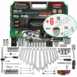 Zestaw narzędzi Rockforce Zestaw narzędzi 125+6el. 1/4'', 3/8'', 1/2'' Premium | RF-41252-5 Premium | 5906692113026