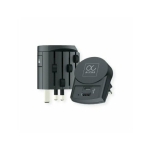 Skross Alpha z europejską ładowarką USB Uniwersalny adapter podr&oacute;żny AC, cały świat (19.09.1301) | 19.09.1301 | 7640166327301