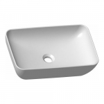 Umywalka Ravak Uni nablatowa 50cm biała | XJX01150001 | 8592626044503