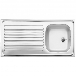 Izlietne BLANCO LAY-ON SINK R-ES 10X5 1/2" Natural m.UEL | 510502 | 4020684105743