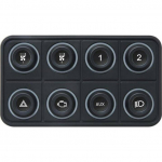 Ecumaster Ecumaster Klawiatura CAN BUS - 8 poz RGB | 5903713144335 | 5903713144335