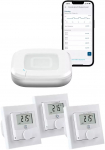 HomeMatic IP Homematic IP Set klimat pomieszczenia z AP 2 i 3 termostaty ścienne | 4029164142544 | 4029164142544