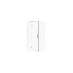 Cersanit SET B850 KABINA LARGA ZAWIAS LEWA CHROM 80X80X195SZK TRANS WIR | SZEZ1003721522 | 5901771086284