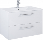 Alkotest A857950806 / ROCA / ROMA / SZAFKA ŁAZIENKOWA 80 CM Z 2 SZUFLADAMI, DO KOMPLETACJI Z UMYWALKĄ HEBE, BIAŁY POŁYSK / ZAMIENNIK 5110011 / | 8445662007967 | 8445662007967