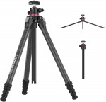 Statyw Ulanzi Fotograficzny Foto Karbonowy 2w1 160cm Głowica Uka F38 Tz01 (SB11996) | SB11996 | 6974774336549