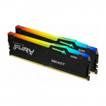 DDR5.... 64 GB . 6400 MHz. CL32 FURY Beast Black RGB Kingston EXPO (2&times;32 GB) | KF564C32BBEAK2-64 | 0740617343083