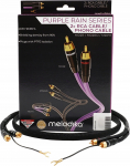 Kabel Melodika RCA (Cinch) - RCA (Cinch) 1 m czarny (MELO-MDPHD10) | MELO-MDPHD10 | 5907609008114