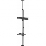 Equip Equip 650621 uchwyt do telewizor&oacute;w 177,8 cm (70'') Czarny, Stal nierdzewna | 650621 | 4015867230954