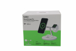Belkin BoostCharge Pro 3-in-1 Qi2 Wireless Charging Station, white | WIZ032kqWH | 745883900336