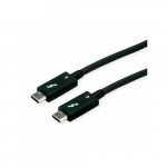 Kabel USB Roline USB-C - USB-C 1.5 m Czarny (11.02.9047) | 11.02.9047 | 7630049689022