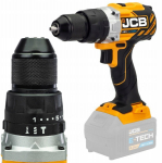 JCB Wiertarko-wkrętarka akumulatorowa 18V (bez akumulatora) | JCB-18BLCD-B-E | 5056485709100
