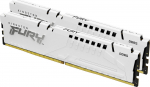 Kingston FURY Beast biela/DDR5/64 GB/5200 MHz/CL40/2x32 GB/biela | KF552C40BWK2-64 | 740617333947