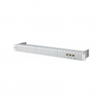 MetzConnect BTR BTR Patch Panel C6Amodul, Cat 6A, 24 Port, 19'', silver anodised - 130B11P0-E | 130B11P0-E | 4250184131601