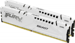 Memory DDR5 Fury Beast 32GB(2*16GB)/6400 CL32 EXPO white | KF564C32BWEK2-32 | 740617342673