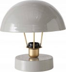 Boltze Metalowa lampka stołowa Clover, szary klosz, &Oslash; 25 cm | 4066076195527 | 4066076195527