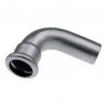 KAN-therm Kolano nyplowe zaprasowywane 90&deg; 88,9mm stal inox - 6230048 | 6230048 | 5901615307629