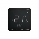 Tech Regulator pokojowy, bezprzewodowy R-8pb PLUS, bateryjny, montaż podtynkowy, czarny STR8PBPLUSBK | TSSTR8PBPLUSBK | 5902479665016