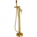Bateria wannowa Invena FREESTANDING BATH MIXER GLAMOUR GOLD | BW-02-W09-V | 5907798721573