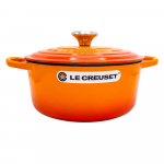 Le Creuset Br&auml;ter Signature rund 24cm ofenrot | 21177240902430 | 024147260769