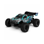 EXTRALINK RC SC10 SAMOCH&Oacute;D ZDALNIE STEROWANY 1/10 BRUSHLESS 4WD EXTREME TRUCK NIEBIESKI | EX.81507 | 5908102681507