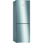 Bosch Serie 4 KGV33VLEA fridge-freezer Freestanding 289 L E Stainless steel | KGV33VLEA | 4242005196975