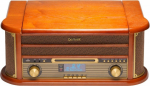Gramofon Denver MRD-51 Retro brązowy | 111201210000 | 5706751041839