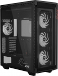 Adata XPG BATTLECRUISER II/Midi Tower/Transparent/Čern&aacute; | BATTLECRUISERIIST-BKCWW | 4711085944290