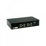 Przełącznik Roline Przełącznik KVM DisplayPort USB 2.0, 1 użytkownik - 4 PC | 7611990197873 | 7611990197873