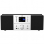 JVC RD-E874B Tower Bluetooth 20 W Black, Silver | JVCRDE874B | 4975769485336