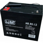MPL Power Akumulator VRLA MB 80-12 (260/168/211mm) | 12V/80AH-MB | 5902135155523