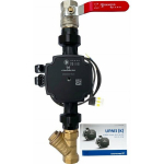 Afriso Grupa pompowa DK DN25 z bezpośrednim obiegiem grzewczym z pompą Grundfos UPM3 HYBRID 25-70. (DWZ) | R040401002 | 5904610315064