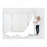 Lastolite Tło Panoramic 4m bez ramy White | LL LB7627 | 5055135924412