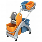 Splast TSK-0012 W&oacute;zek z tworzywa sztucznego 2x25 l + 2 wiaderka 6 l | TSK-0012 | 5907781423125