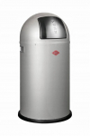 Wesco Kosz na śmieci srebrny 50l Pushboy | 8011618 | 4027801208479