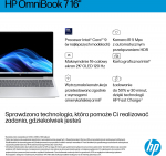 Laptop HP OmniBook 7 16-az0220nw / 16'' 2K / Core 7 240H / 16GB / 512GB / Windows 11 Home | 0199485516417 | 0199485516417