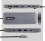 HUB USB StarTech 189B-USBC-MULTIPORT/USB-C to DUAL-DP multiport HUB | 189B-USBC-MULTIPORT | 0065030917100