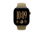 Apple Watch S12 Aluminium Cellular 46mm Dunkelbronze (Sportarmband oliv) M/L | MJGE4ZR/A | 195951232973