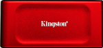 Kingston Technology 2TB XS1000 Red External USB 3.2 Gen 2 Portable Solid State Drive | SXS1000R/2000G | 0740617341782