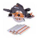 Pilarka tarczowa Evolution R185CCSX 1600 W 185 mm + szyna prowadząca | EVO-R185CCSX | 0849713074508