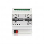Satel 2-kanałowy aktor żaluzjowy KNX 24V DC KNX-BSA12L na szynę DIN | KNX-BSA12L | 5905033332683