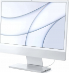 Satechi Slim Dock do iMac 24" USB-C (USB-C 10Gb, USBA-A 10Gb, 2x USB-A, czytnik kart micro/SD, kieszeń na NVMe SATA) (srebrny) | ST-UCISDS | 810086360413