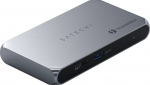 Satechi Thunderbolt 4 Slim Hub Pro | Port DC 20V | 1x USB 3.2 Gen. 2 | 1x TB4 Upstream 96W PD | 3x TB 4 (space gray) | ST-HT4SHM-EU | 879961008161