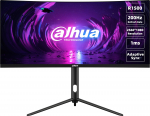 LCD Monitor|DAHUA|DHI-LM30-E330CA|30"|Gaming/Curved/21 : 9|Panel VA|2560x1080|21:9|200Hz|1 ms|Swivel|Tilt|Colour Black|LM30-E330CA | DHI-LM30-E330CA | 6923172579119