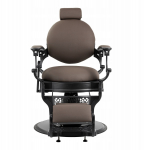 Activeshop Gabbiano Fotel barberski Niccolo brązowy bezguzikowy | 5906717464973 | 5906717464973