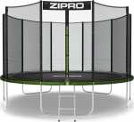Trampolina ogrodowa Zipro Jump Pro z siatką zewnętrzną 12FT 374cm | 5902659840738 | 2190003358111